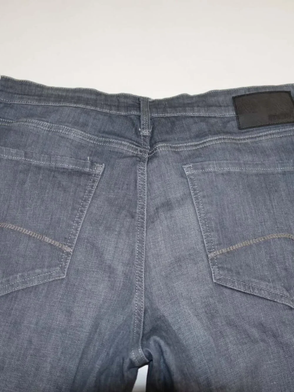 Mavi Men's Matt Relaxed Straight Leg Jeans Size 36 x 30 Gray Mid Rise Denim